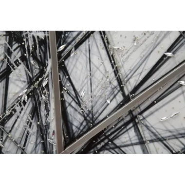 OBRAZ NA PŁÓTNIE STIKY -A- 80X2,8X80 cm